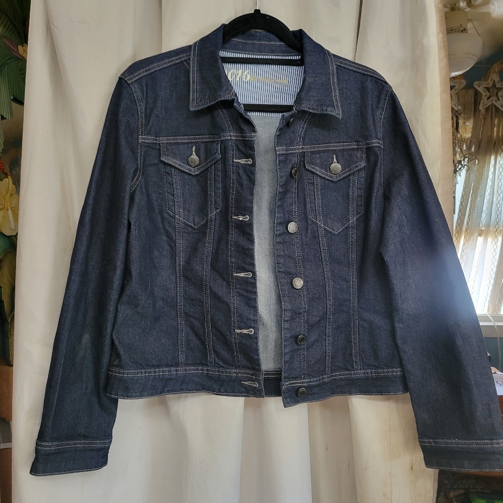 Parasuco Dark Blue Denim Jean Jacket